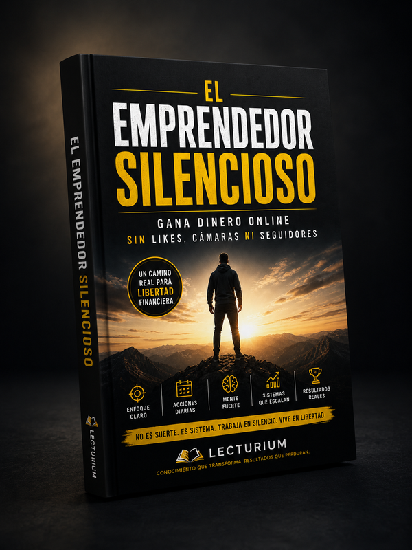 El Emprendedor Silencioso Gana dinero online sin likes, cámaras ni seguidores