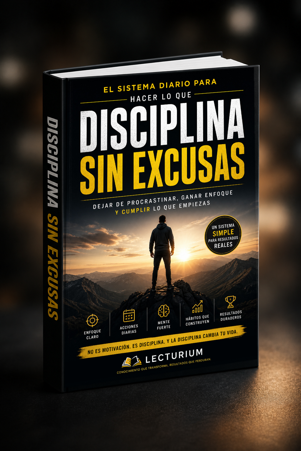 Disciplina sin excusas: el sistema diario para hacer lo que sabes que debes